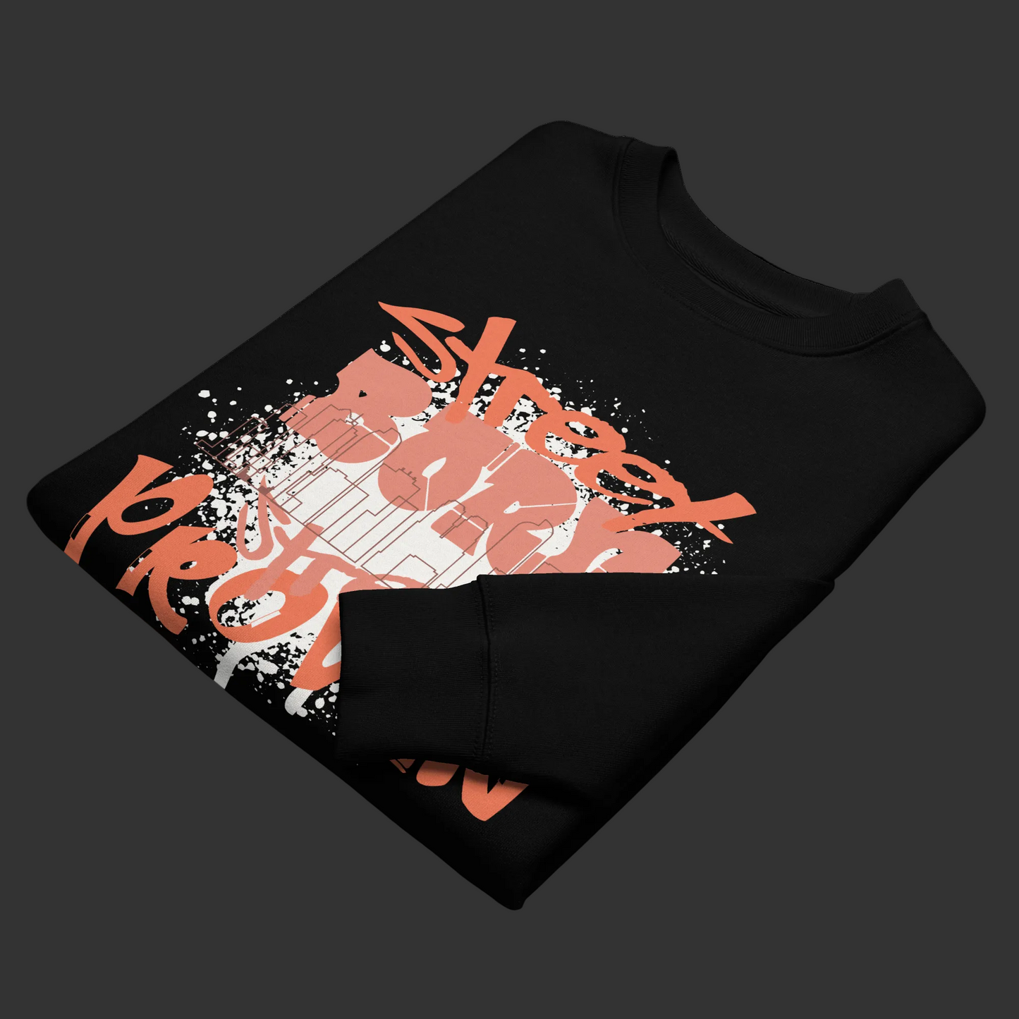 Street-Born Luxe Sweatshirt — Premium Crewneck